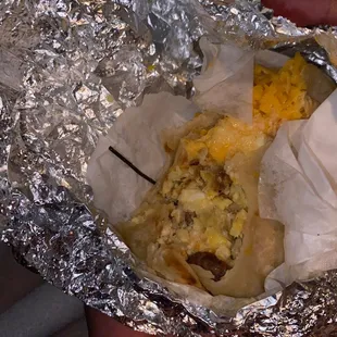 Metal in my breakfast burrito