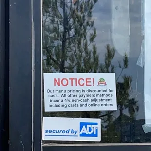 That&apos;s pretty scandalous. Obviously you don&apos;t see this until you&apos;re already at the window.