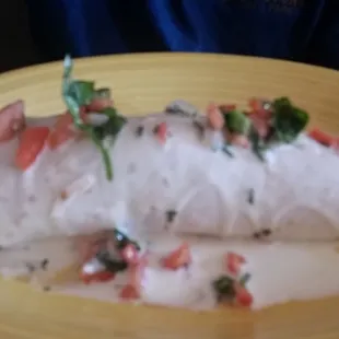 Lunch special, chicken burrito San jose.
