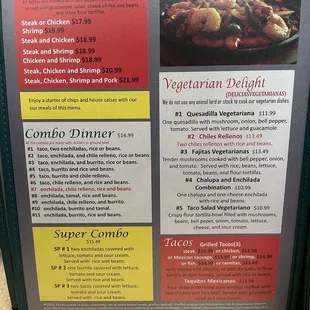 Menu 2023