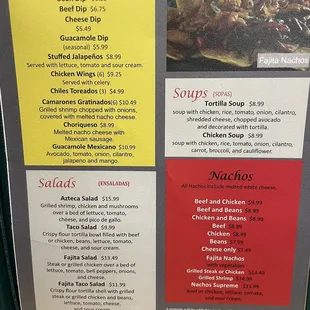 Menu 2023