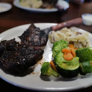 steak, food