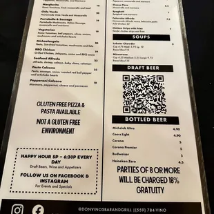 Menu - back (12/20/23)