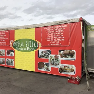 This is the outside looking north.