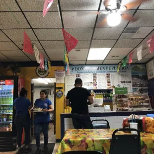 sushi and sashimi, interior