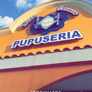 the front of a restaurant