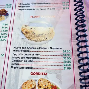 Why is a tortilla $2? Well it's the size of a small pizza, that's why!
