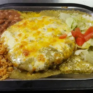 Green Chili Chicken Fried Steak!