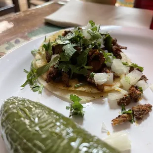 Carne Asada street tacos...