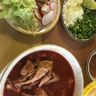 Posole - weekends only! They also have lamb stew, beef stew, menudo....all great.