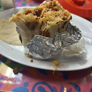 Chorizo Burrito Breakfast