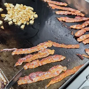 Breakfast taste bacon