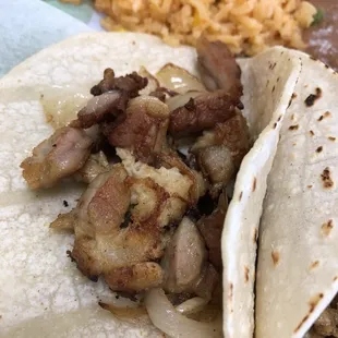 Molleja Taco (sweetbreads)