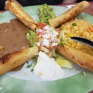 Chicken flautas