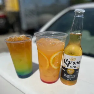 Henny island and corona sunset (to go)