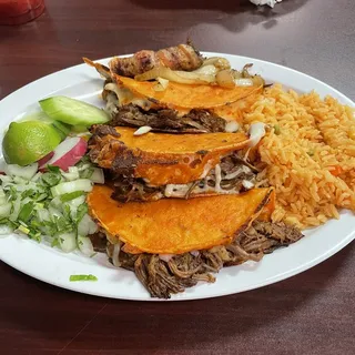 Quesabirria Plate (Tacos) (3)