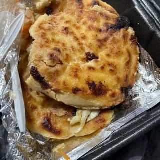 Chicharron and Cheese Pupusa