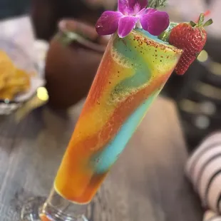 Tie dye margarita