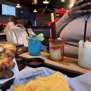 Frozen Cocktail Sampler -- Casa Azul, Mangonada Marg &amp; House Marg