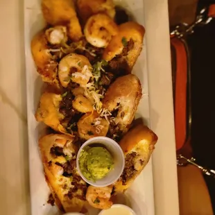 Surf and Turf eggrolls