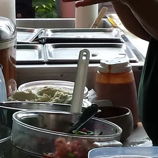 each pupusa is handmade to order. you can taste the love