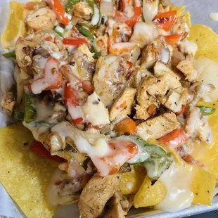 Fajita Nachos Texana