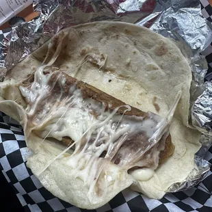 Chile relleno Burrito