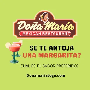 Se te antoja una Margarita de Fresa?