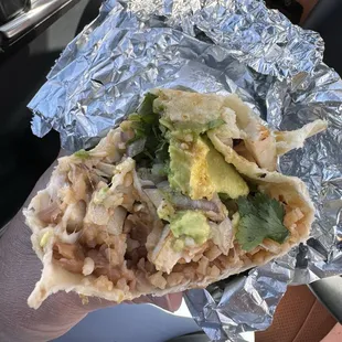 Grilled Chicken Burrito
