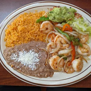 Shrimp Fajitas