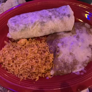 Chicken burrito