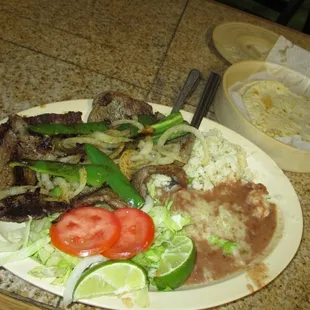 Carne Asada Plate