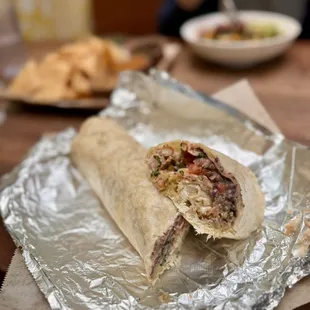 Pescado Frito Burrito
