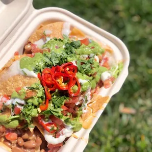 takeout nachos