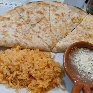 Hongos Quesadilla