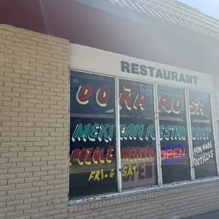 View from N Mesa- Open 7 days a week ( Menudo and Pozole on Friday and Saturday)