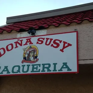 a sign for a mexican restaurant