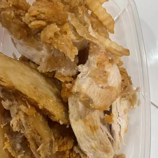 Where is the breading?