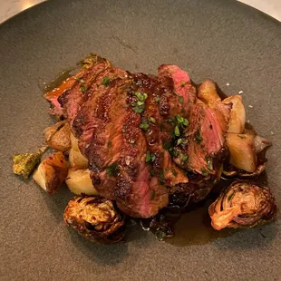 Pan seared ribeye