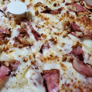 Hawai'ian Feast pizza.