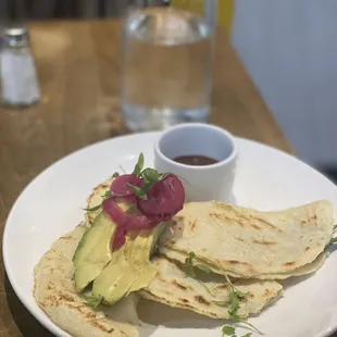 Oaxacan cheese and epazote empanadas (1 serving)