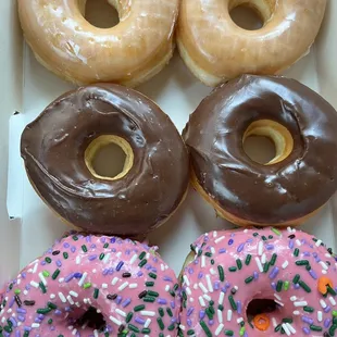 Half dozen donuts so fluffy!