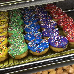 a variety of doughnuts