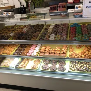 Variety of donuts to choose from!