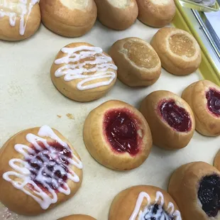 Fruit and cream cheese Kolaches