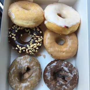 Half dozen $4.69 or 79cents/donut