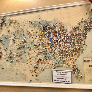 People come from around the world to visit