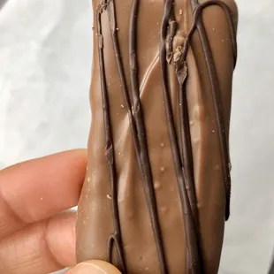 Chocolate-covered graham cracker