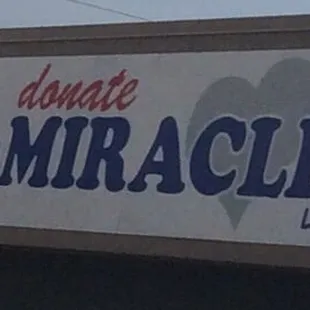 We are at thrift store that cares.