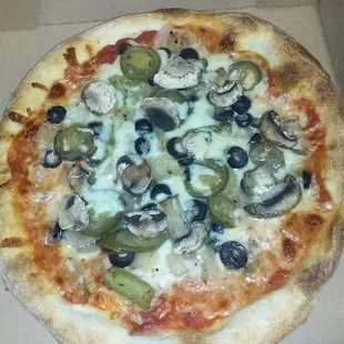 a pizza in a box